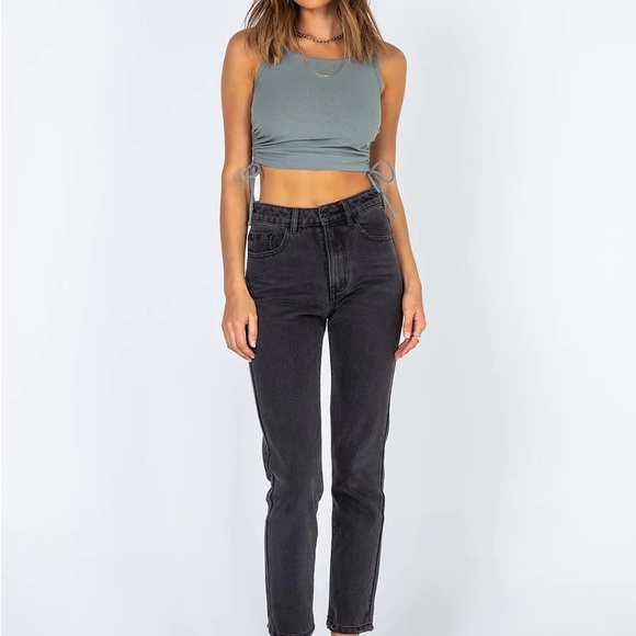 Princess Polly Madelyn Top in Green US 4 - Picture 9 of 10